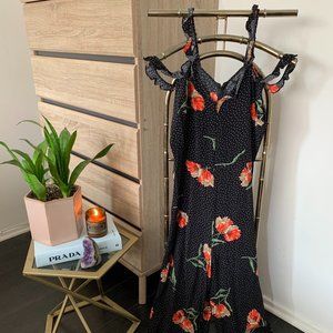 Topshop Floral Jumpsuit